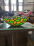 Leadlight lampshade