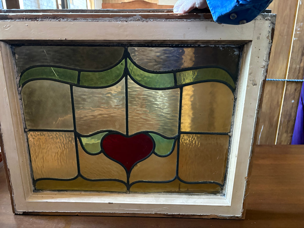 Leadlight window sash