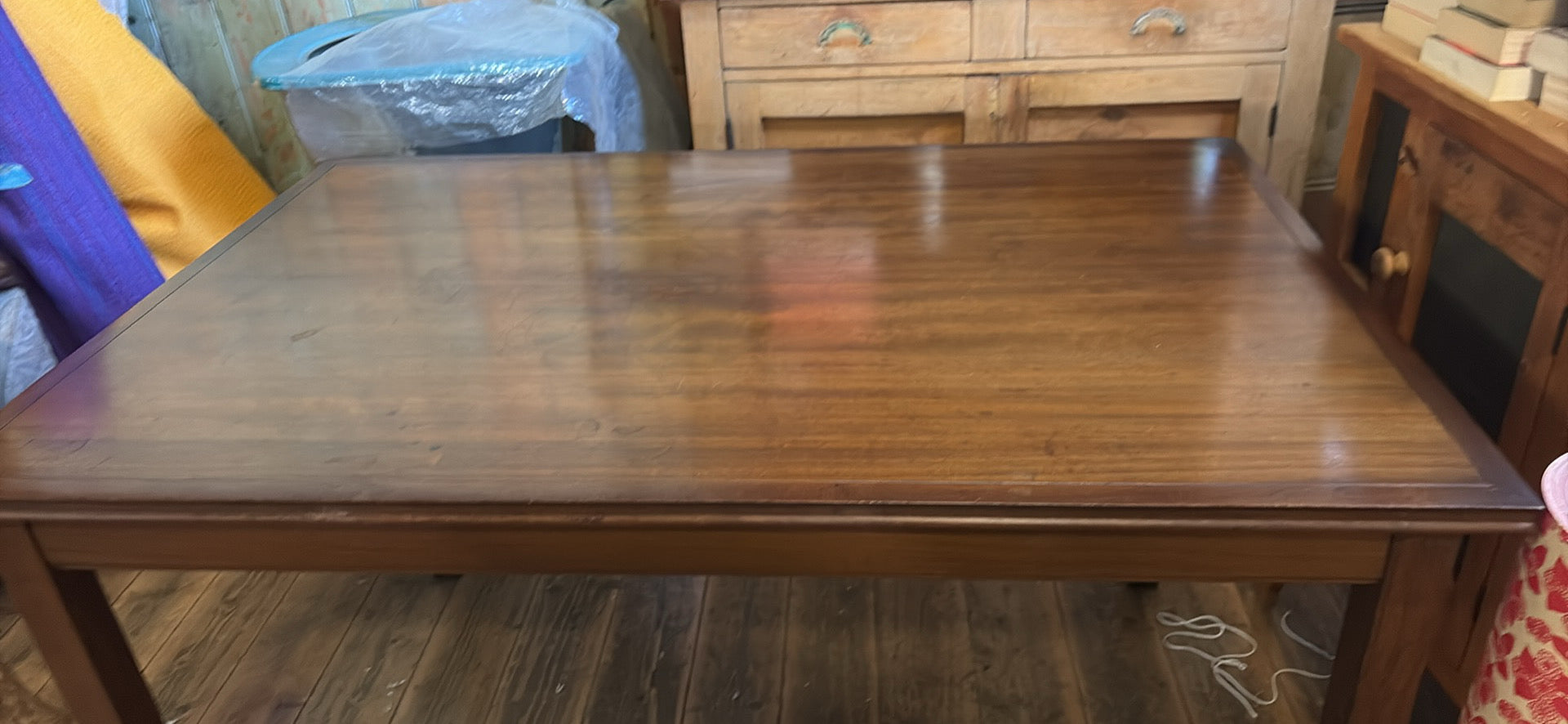 Vintage-Modern Wooden Table