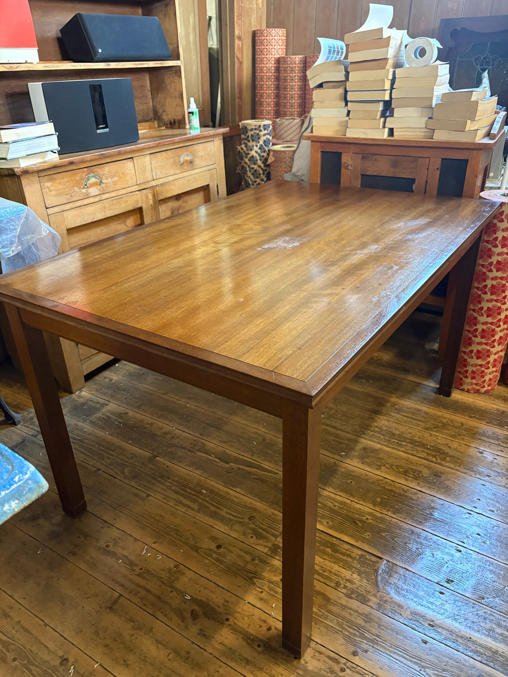 Vintage-Modern Wooden Table