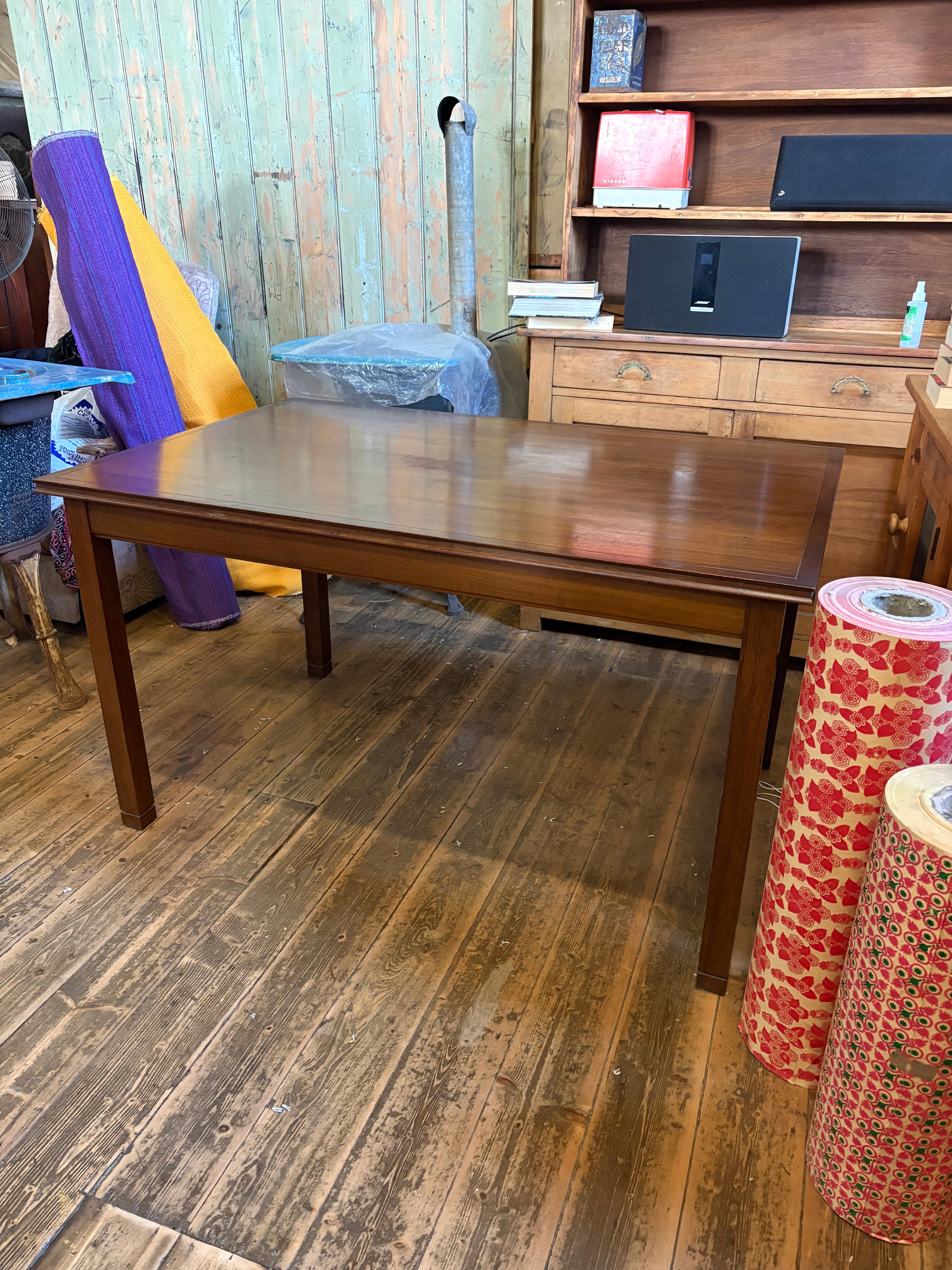 Vintage-Modern Wooden Table