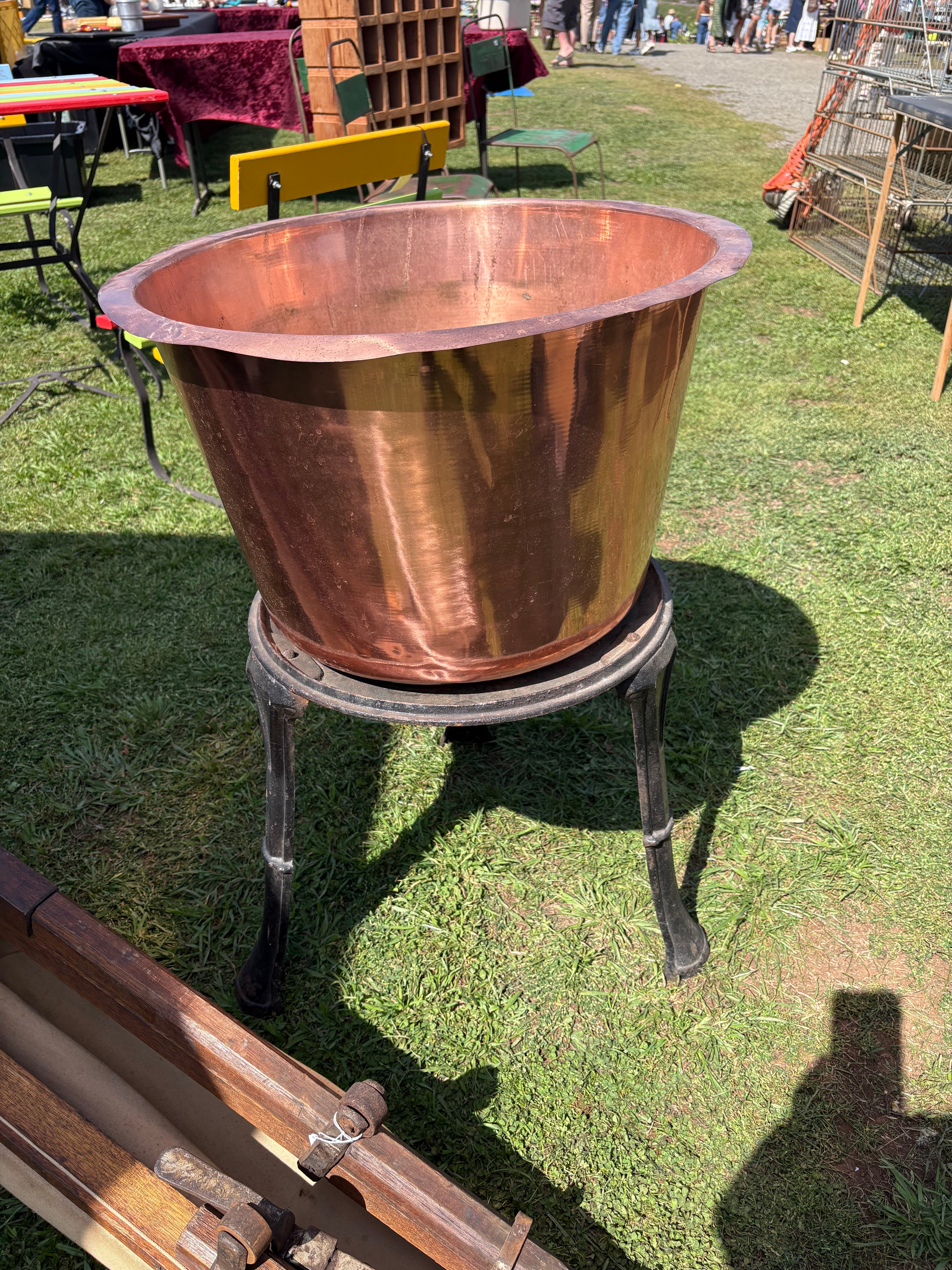 Antique Copper Bathing Tub