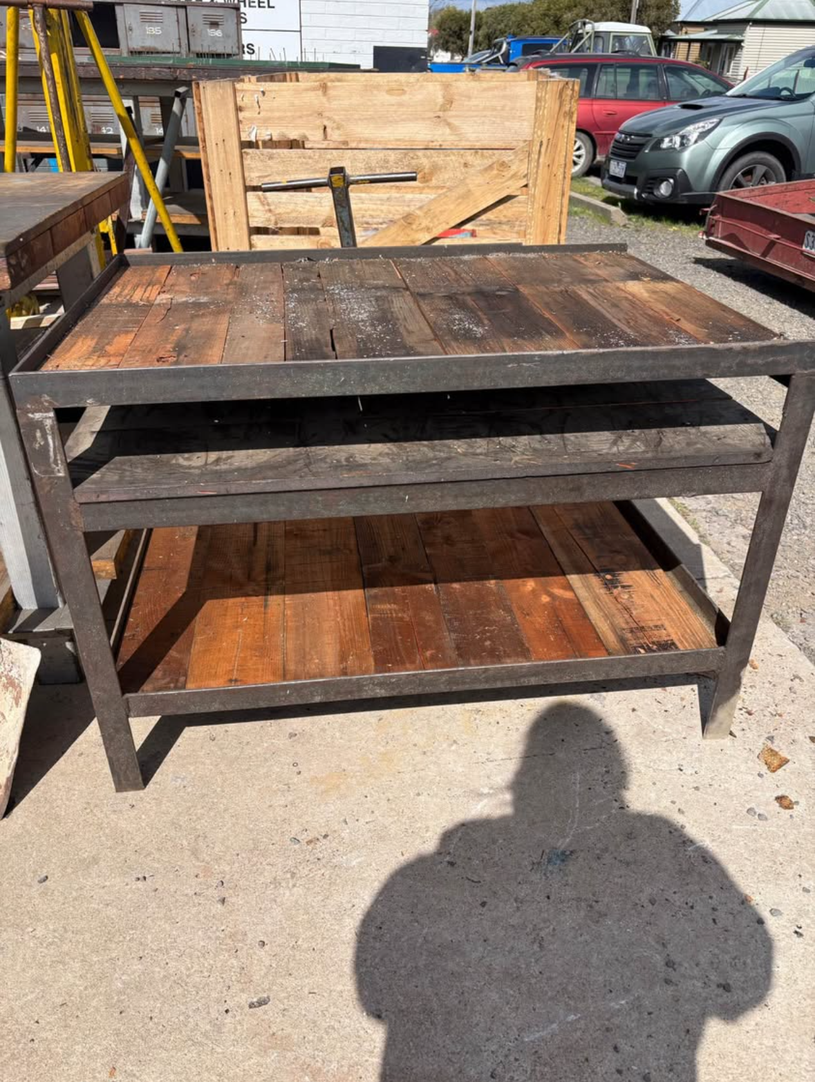 Industrial Workshop Table