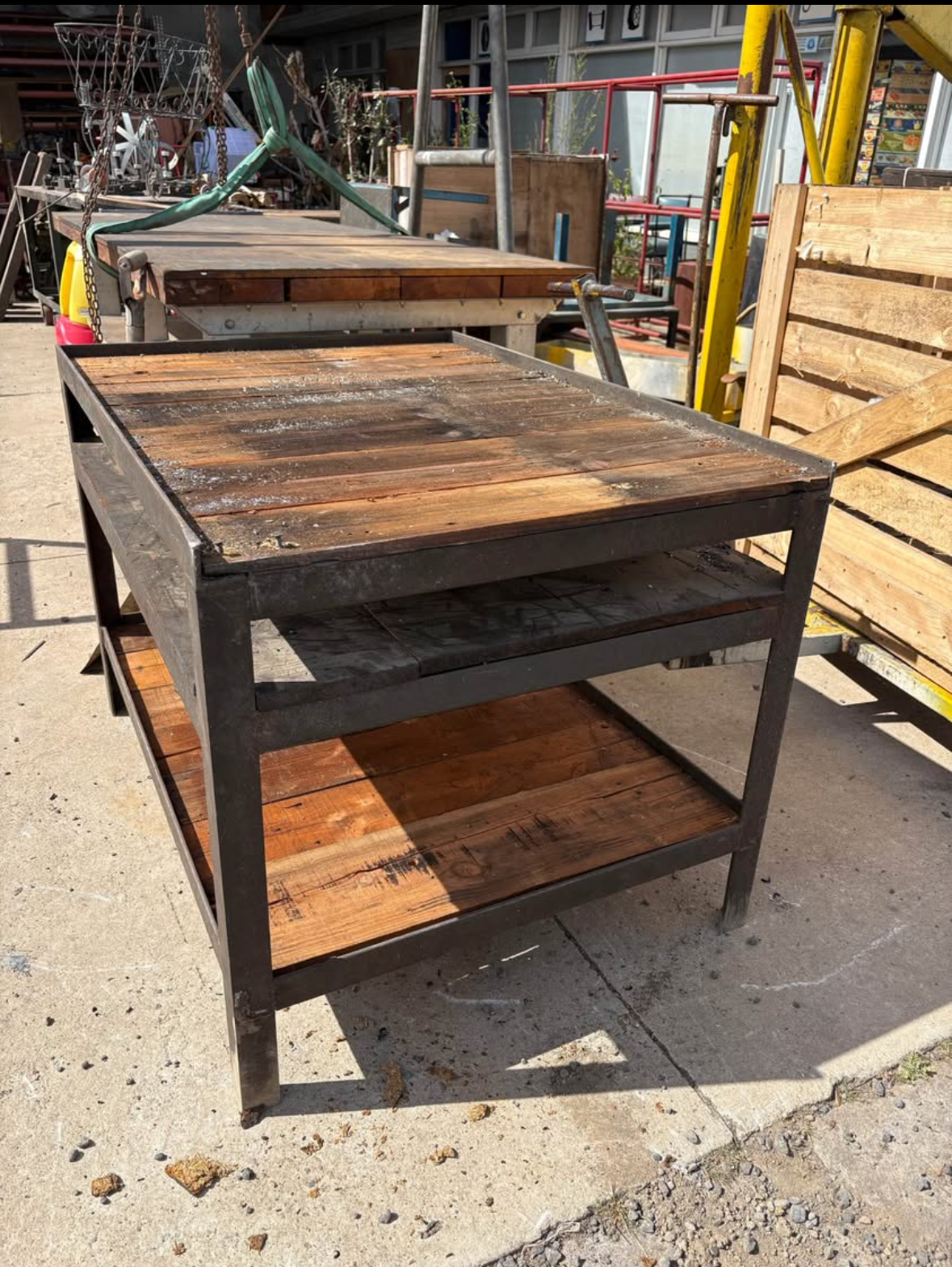 Industrial Workshop Table