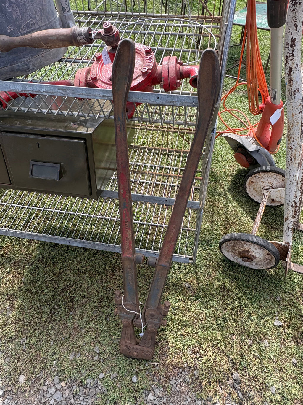 Large Vintage Bolt Cutters
