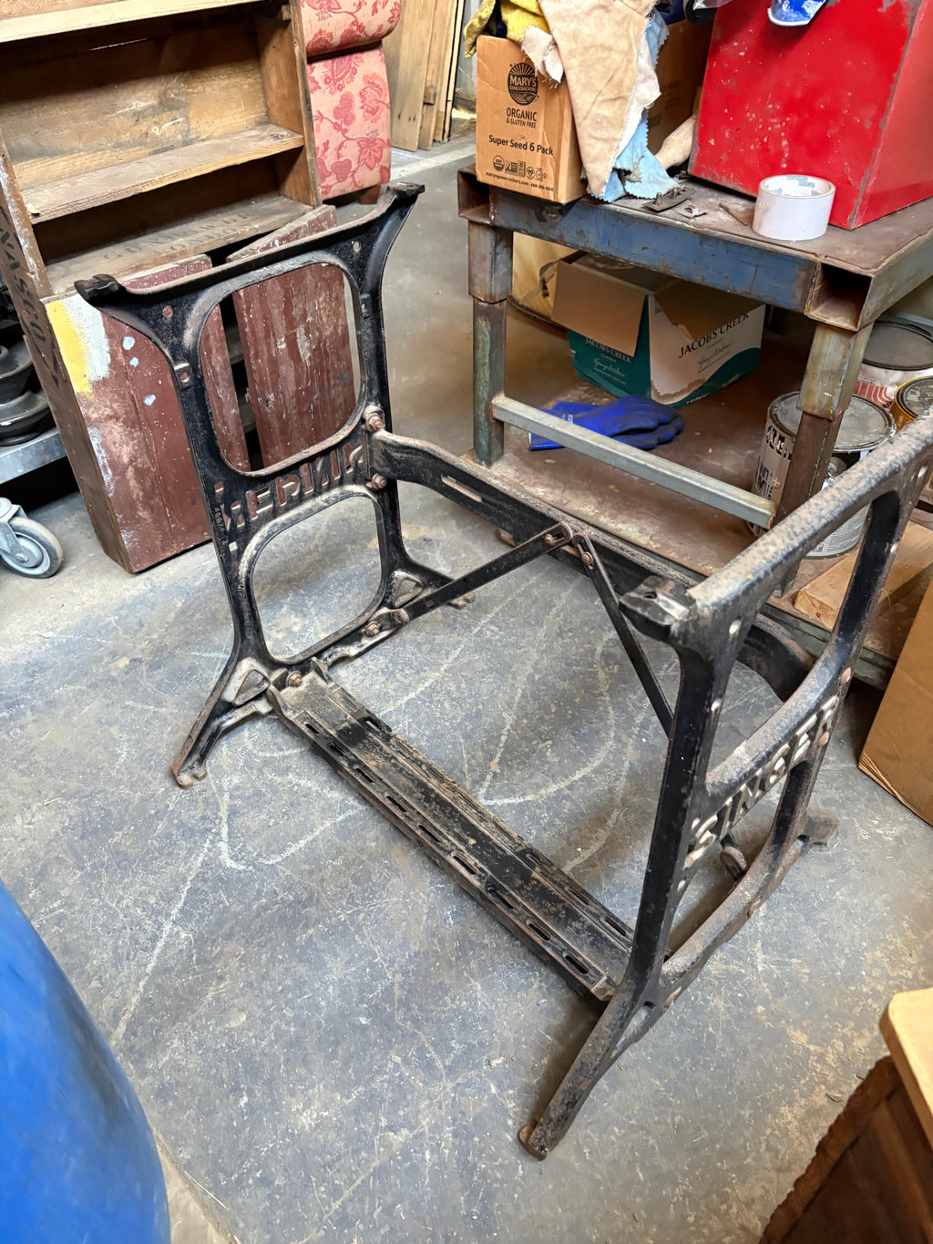 Singer Sewing Machine Base