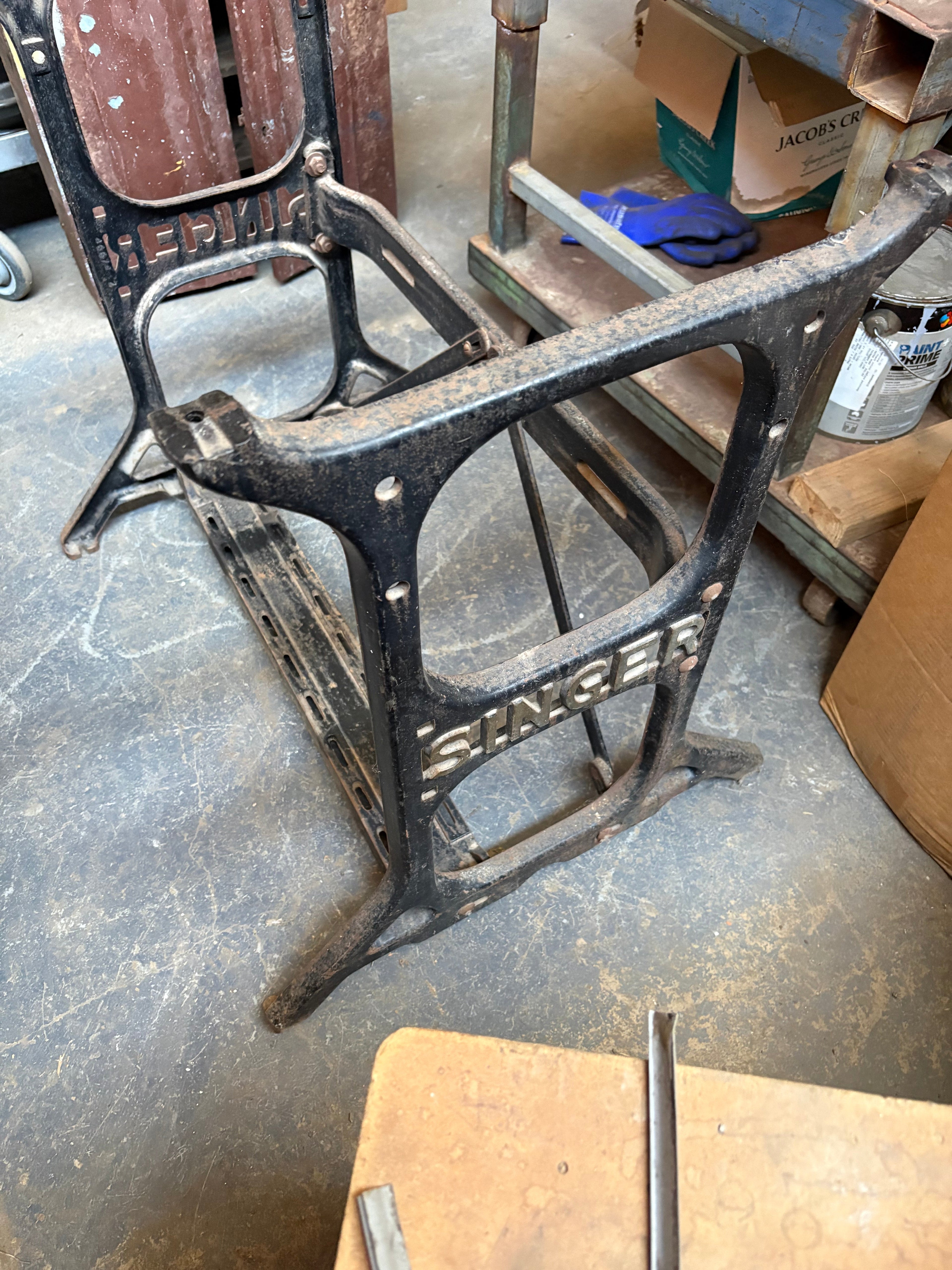 Singer Sewing Machine Base
