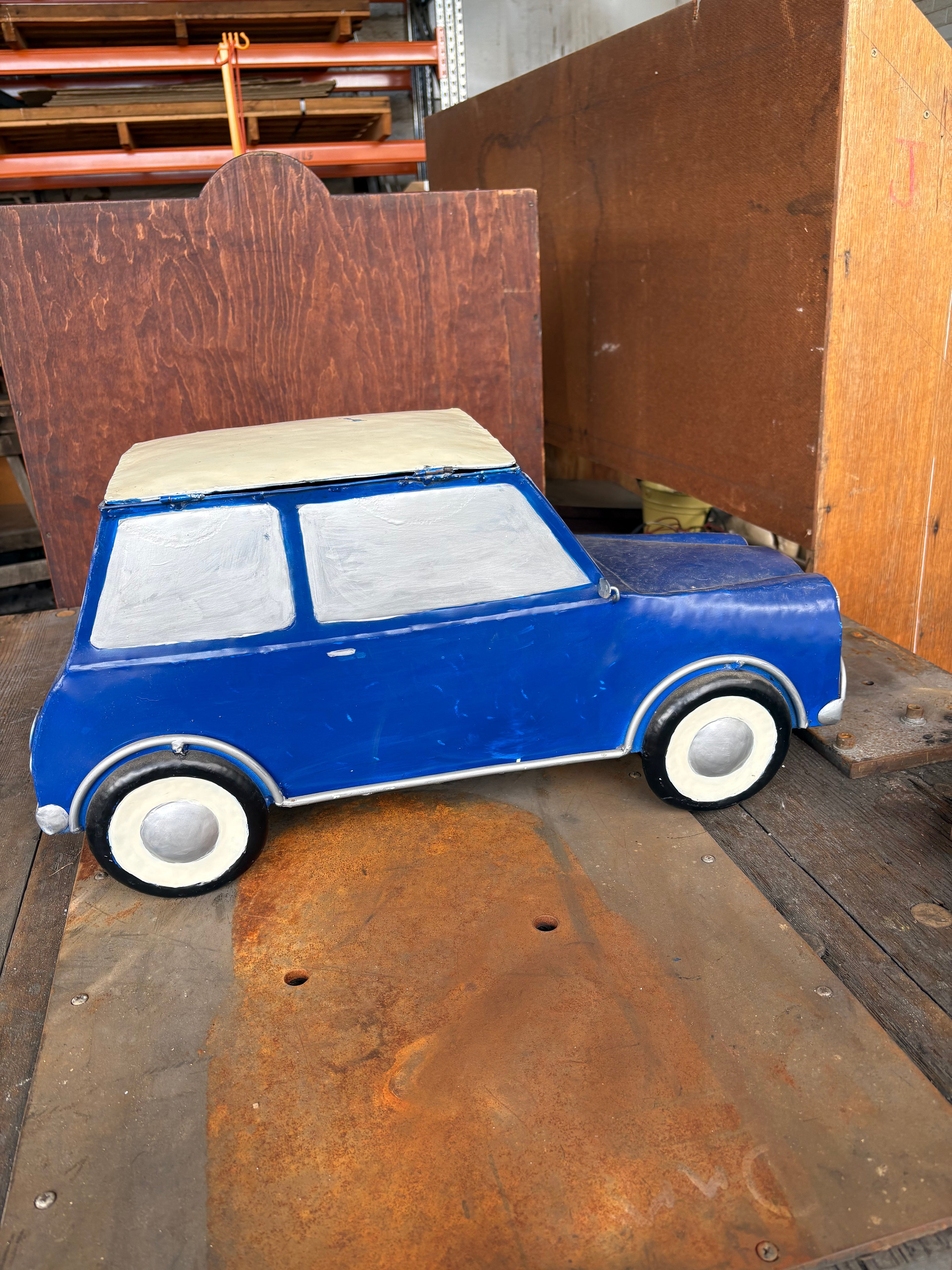 Vintage Tin Toy Car