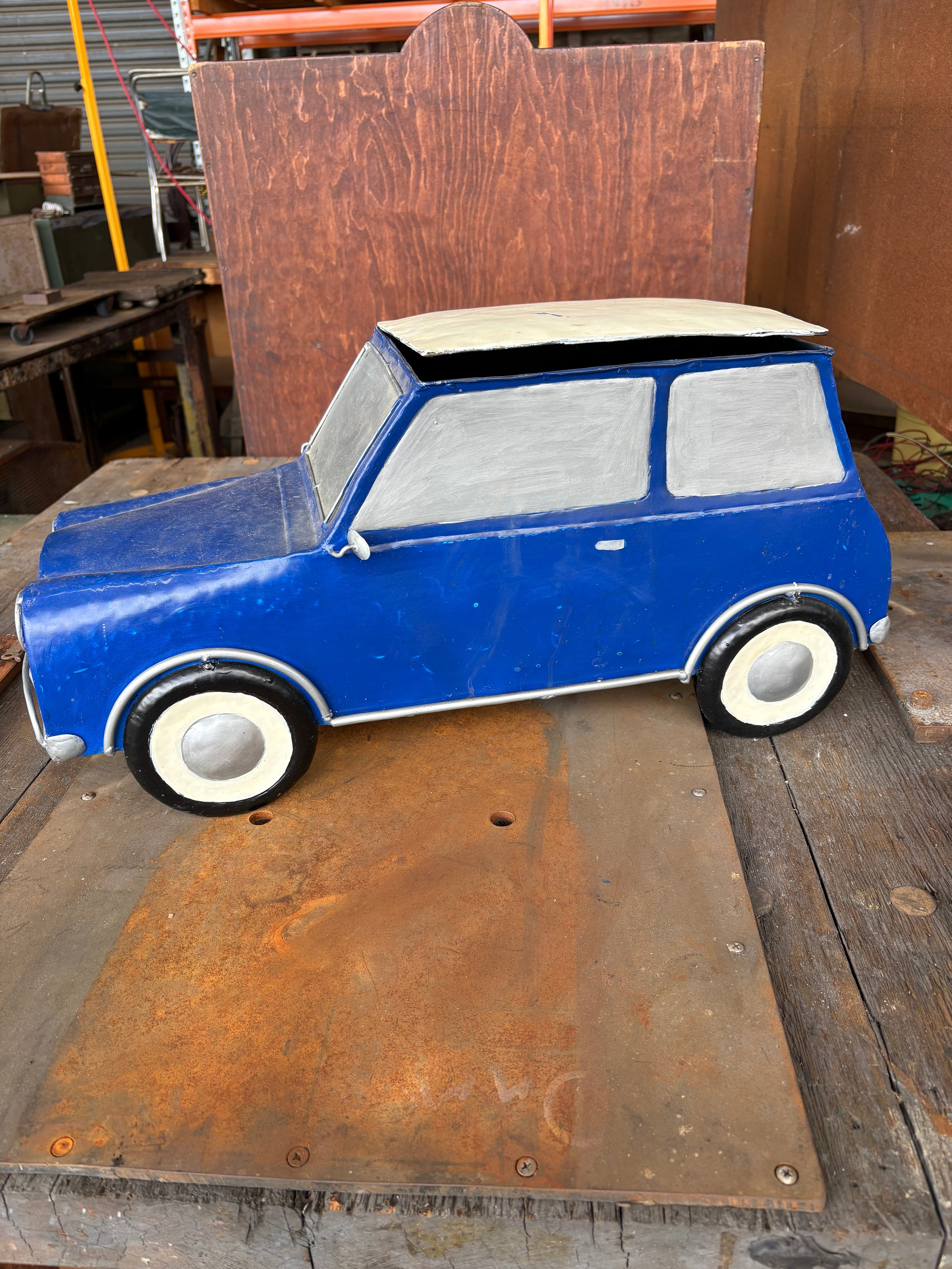 Vintage Tin Toy Car
