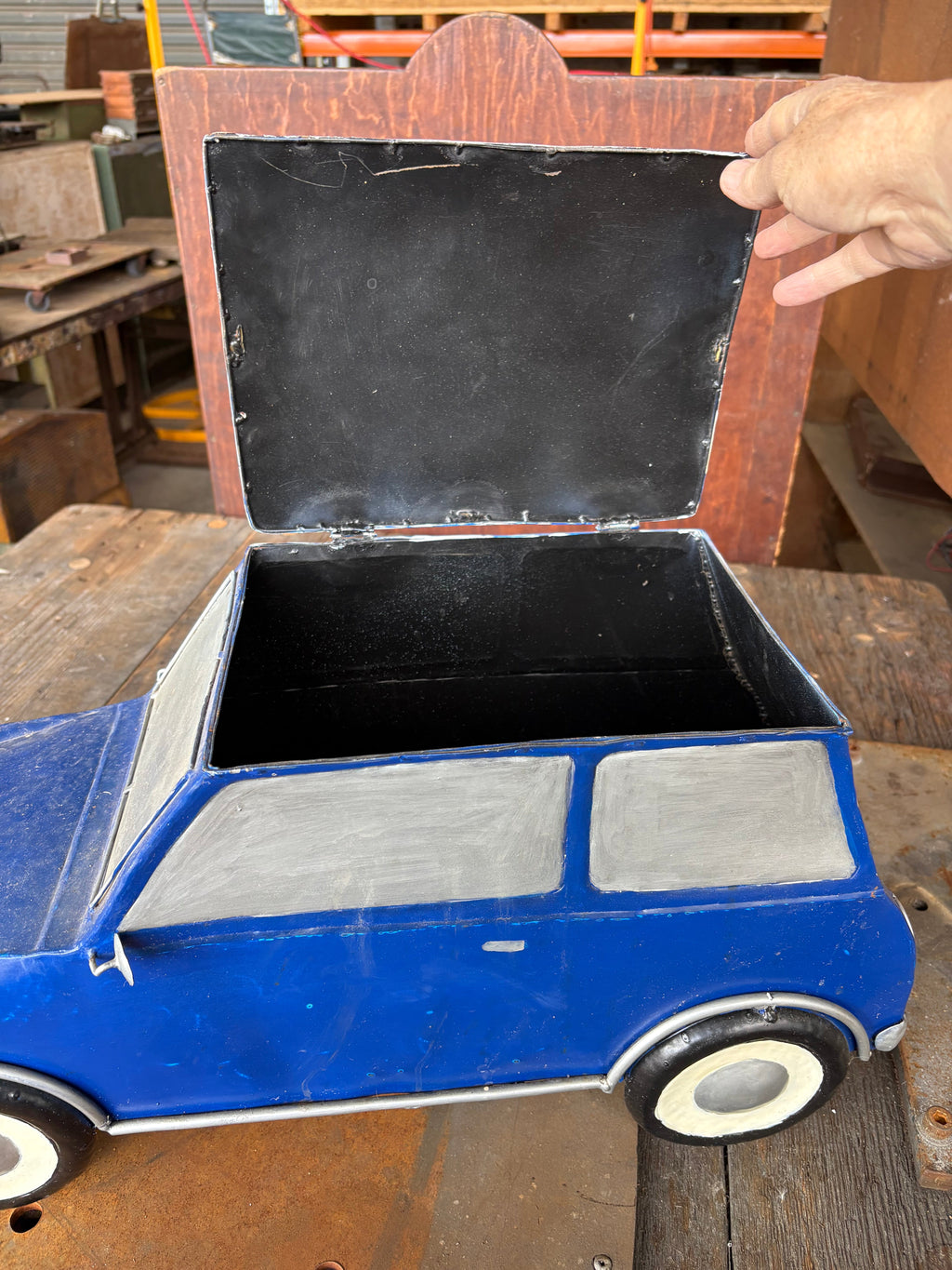 Vintage Tin Toy Car