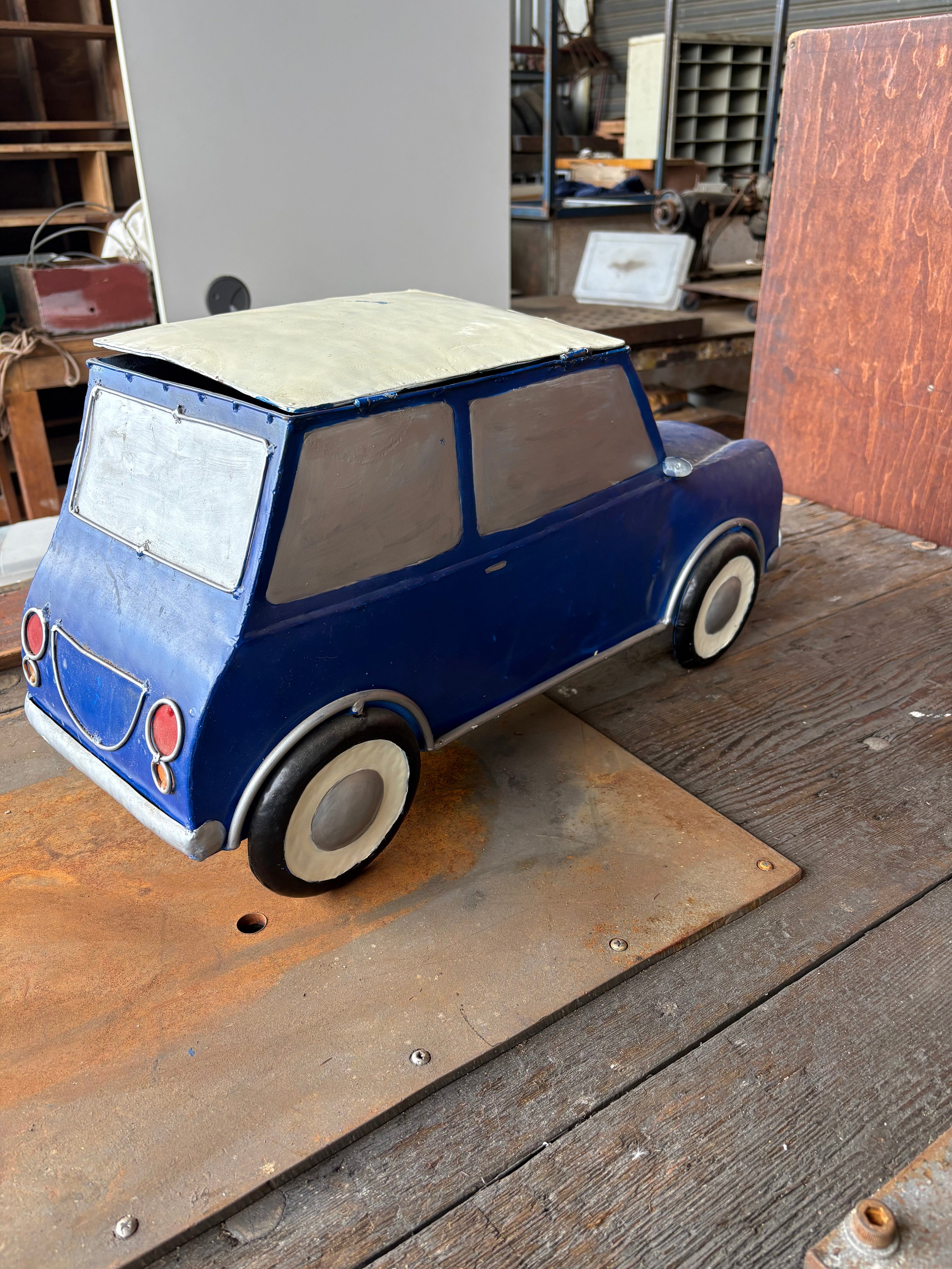 Vintage Tin Toy Car