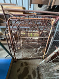 Vintage Steel Gate with Knuckle Detail